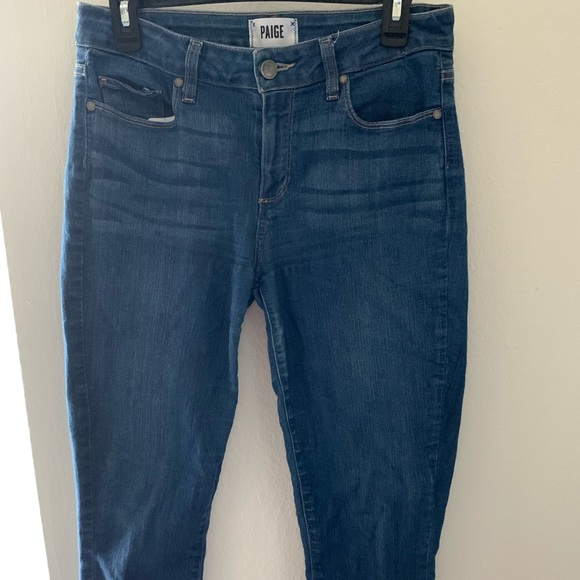 Paige Verdugo Crop Jeans - Picture 1 of 7